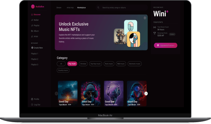 NFT Platform Preview